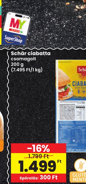 Schär ciabatta