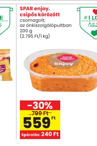 SPAR enjoy. csípős körözött