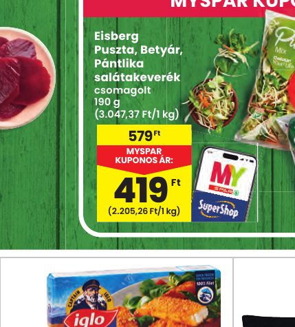 Eisberg Puszta, Betyár, Pántlika salátakeverék