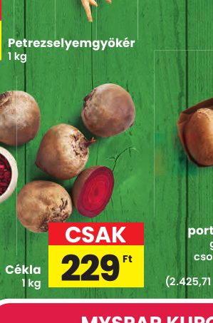 Petrezselyemgyökér