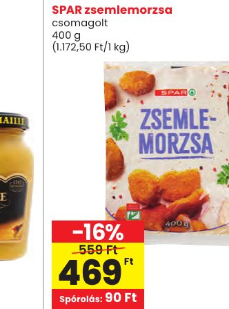 SPAR zsemlemorzsa