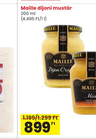 Maille dijoni mustár