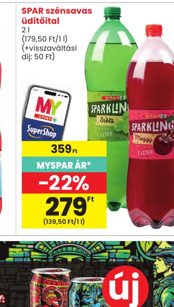 SPAR szénsavas üdítőital