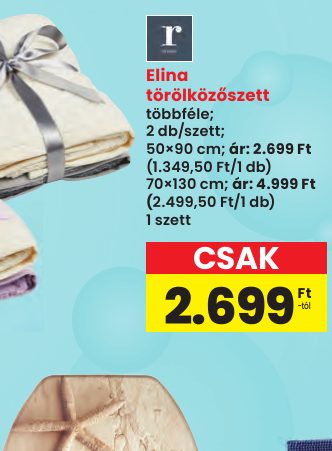 Elina törölközőszett