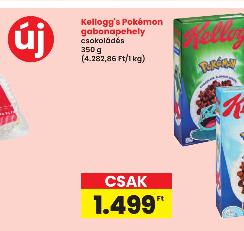 Kellogg's Pokémon gabonapehely