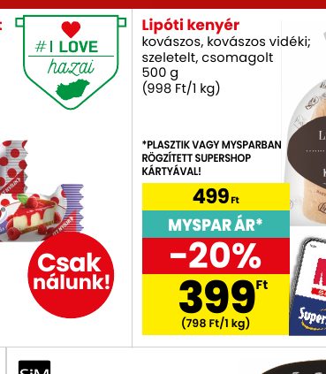 Lipóti kenyér