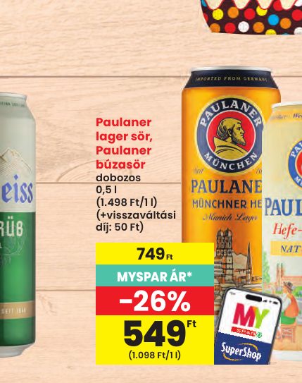 Paulaner lager sör, Paulaner búzasör