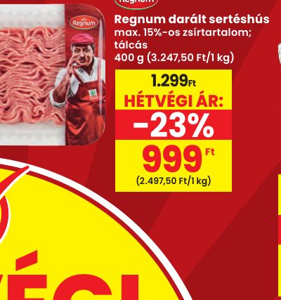 Regnum darált sertéshús