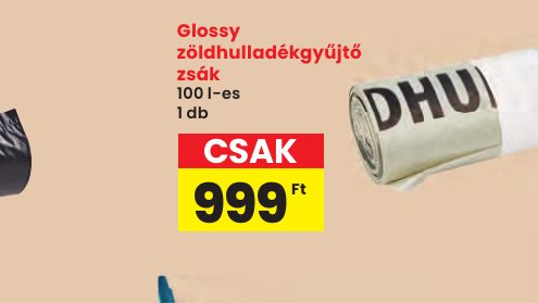 Glossy zöldhulladékgyίjtΓ zsák