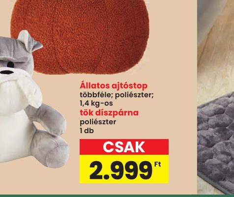 Állatos ajtóstop