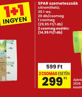 SPAR szemeteszsák