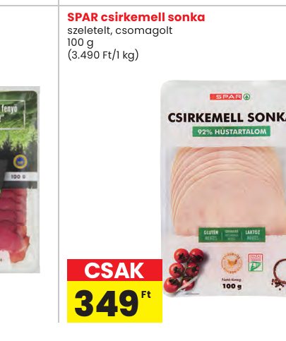 SPAR csirkemell sonka