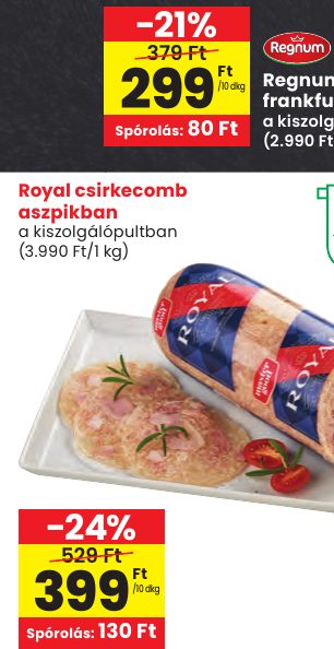 Royal csirkecomb aszpikban