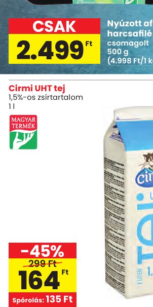 Cirmi UHT tej