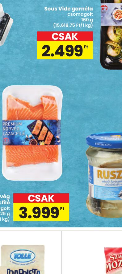 Sous Vide garnéla