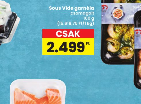 Sous Vide garnéla