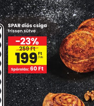 SPAR diós csiga