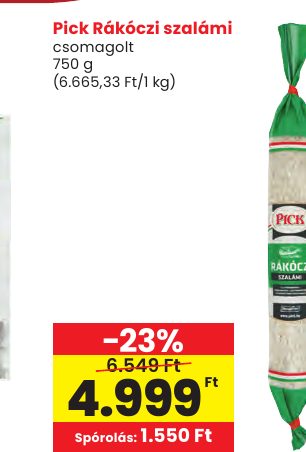 Pick Rákóczi szalámi