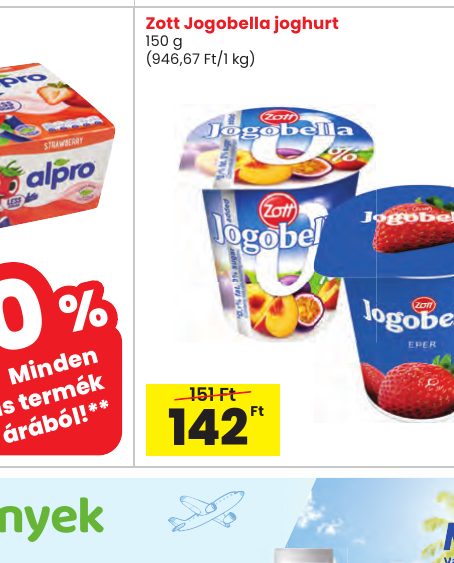 Zott Jogobella joghurt
