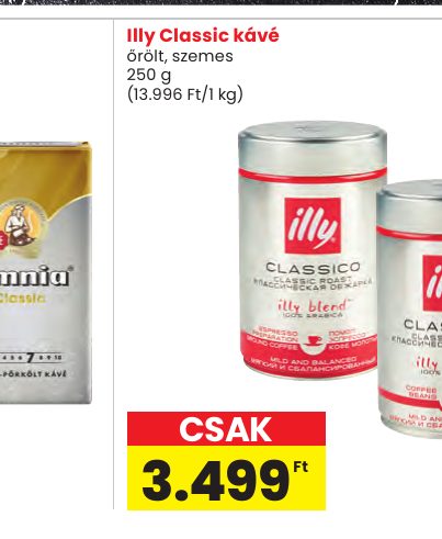 Illy Classic kávé