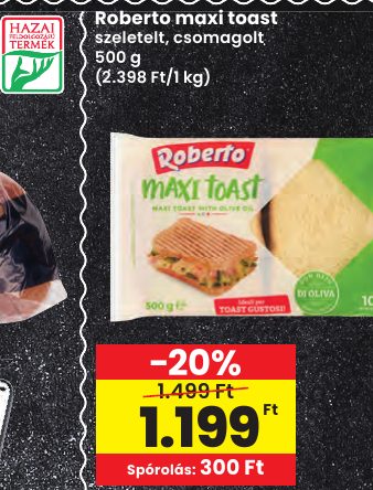 Roberto maxi toast