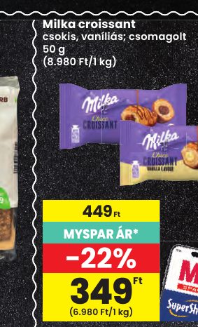 Milka croissant