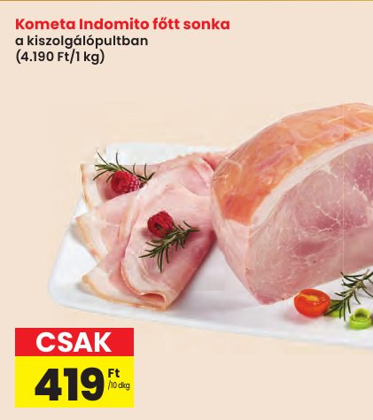 Kometa Indomito főtt sonka