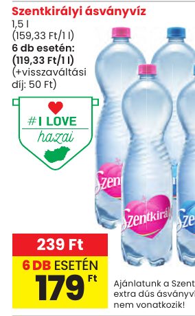 Szentkirályi ásványvíz