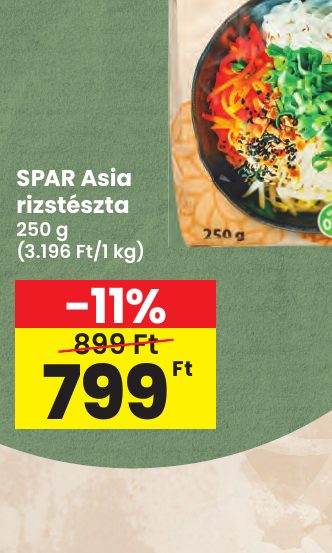 SPAR Asia rizstészta