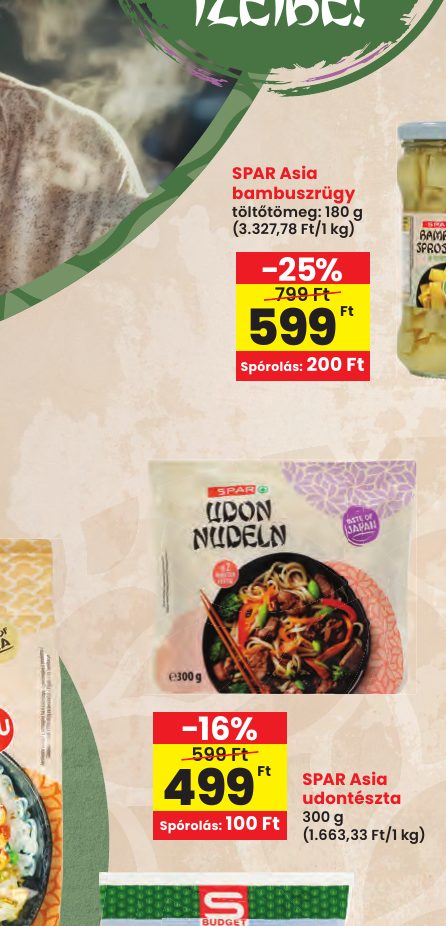 SPAR Asia bambuszrügy