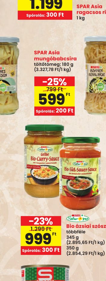SPAR Asia mungóbabcsíra