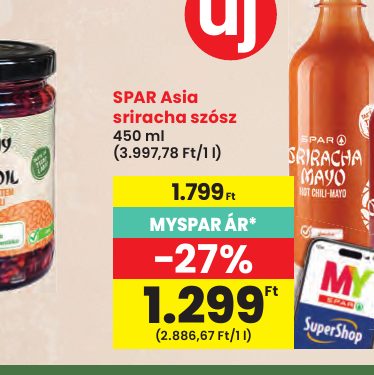 SPAR Asia sriracha szósz