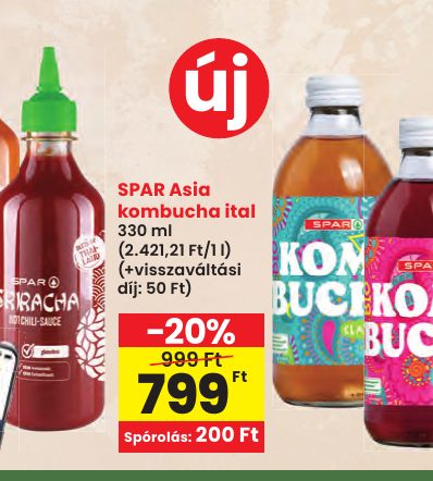 SPAR Asia kombucha ital