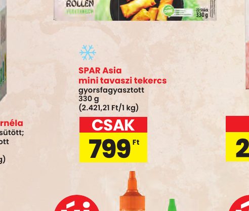 SPAR Asia mini tavaszi tekercs