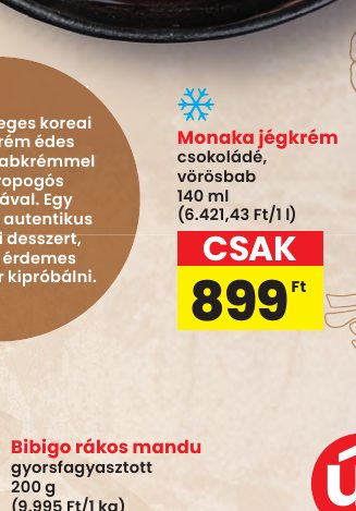 Monaka jégkrém