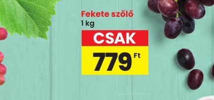 Fekete szőlő