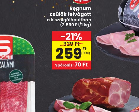 Regnum csülök felvágott