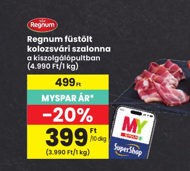 Regnum füstölt kolozsvári szalonna