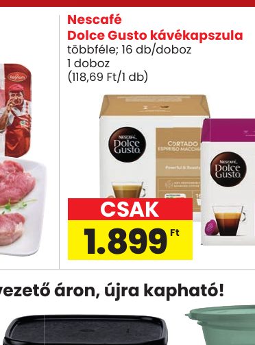 Nescafé Dolce Gusto kávékapszula
