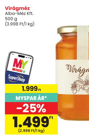 Virágméz