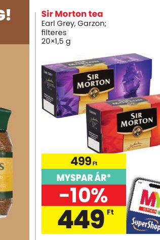 Earl Grey, Garzon; fi lteres 20×1,5 g