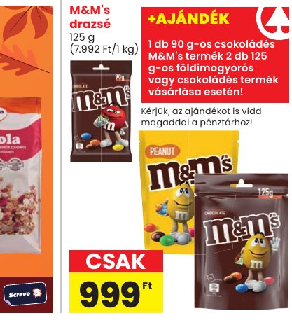 M&M's drazsé