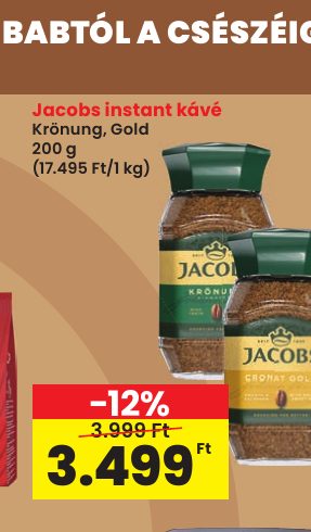 Jacobs instant kávé