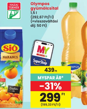 Olympos gyümölcsital