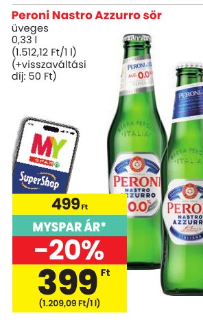 Peroni Nastro Azzurro sör