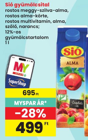 Sió gyümölcsital