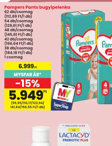 Pampers Pants bugyipelenka