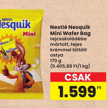 Nestlé Nesquik Mini Wafer Bag