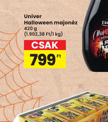 Univer Halloween majonéz