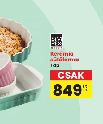 Kerámia sütőforma